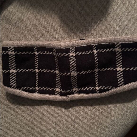 Coach Black and White Checkered Headband and matching Gloves main image 6